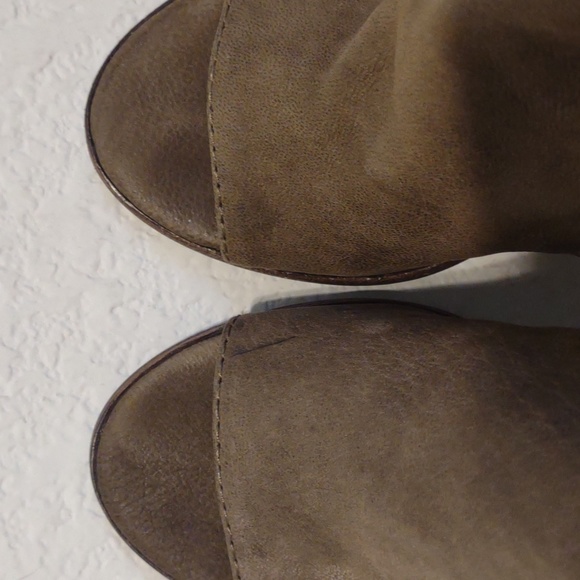 Dolce Vita Noralee Ankle Boots in Olive Nubuck. Size 7.5 EUC - Picture 7 of 15